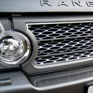 Genuine Supercharged Grille 05+ ( Silver Grey ) - Click Image to Close